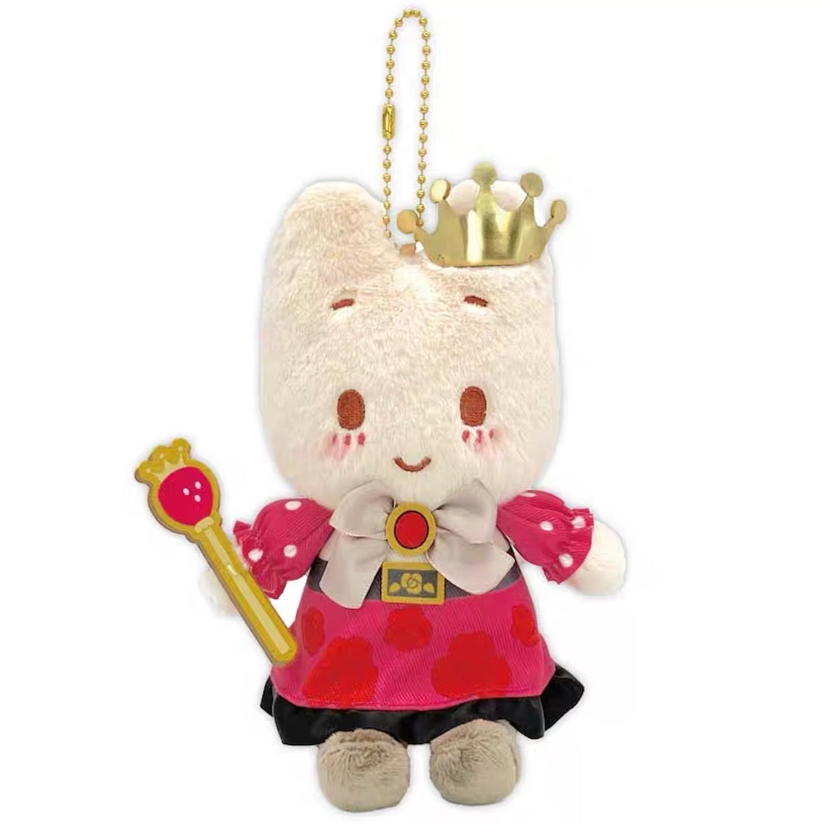 Sanrio|Character Fragaria Memories Knight Mascot Holder /Plush Keychain|15×12×9cm approx.