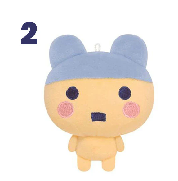 Tamagotchi| Mini Mascot Ballchain Strap Mascot Holder /Plush Keychain|H95mm approx.