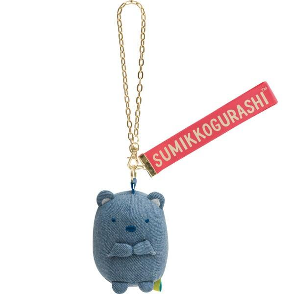 Sumikko gurashi|Kurashiki Denim House Mascot Holder /Plush Keychain|H75 x W65 x D65mm approx.
