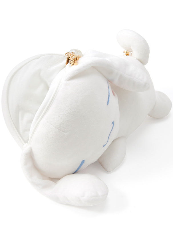 Sanrio|GRL联名限定睡睡公仔珍珠链条斜背包|约31*41*15cm