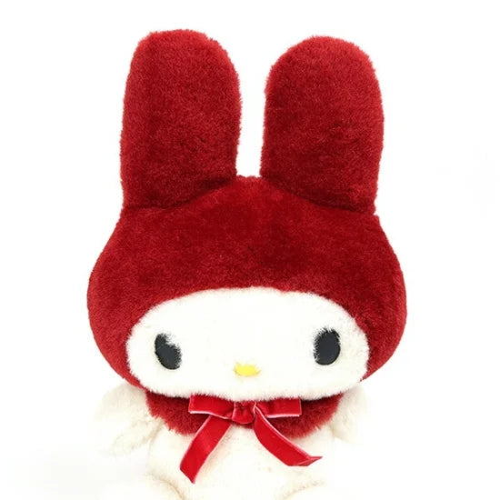 Sanrio|melody美乐蒂毛茸茸玩偶/公仔|约30cm×19cm×14cm
