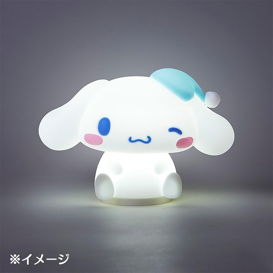 Sanrio三丽鸥|Original Silicone Room Light - Cinnamoroll / Sleepy Time玉桂狗甜梦系列困困大耳狗硅胶床头灯/小夜灯|约19.5×9.5×12.5cm