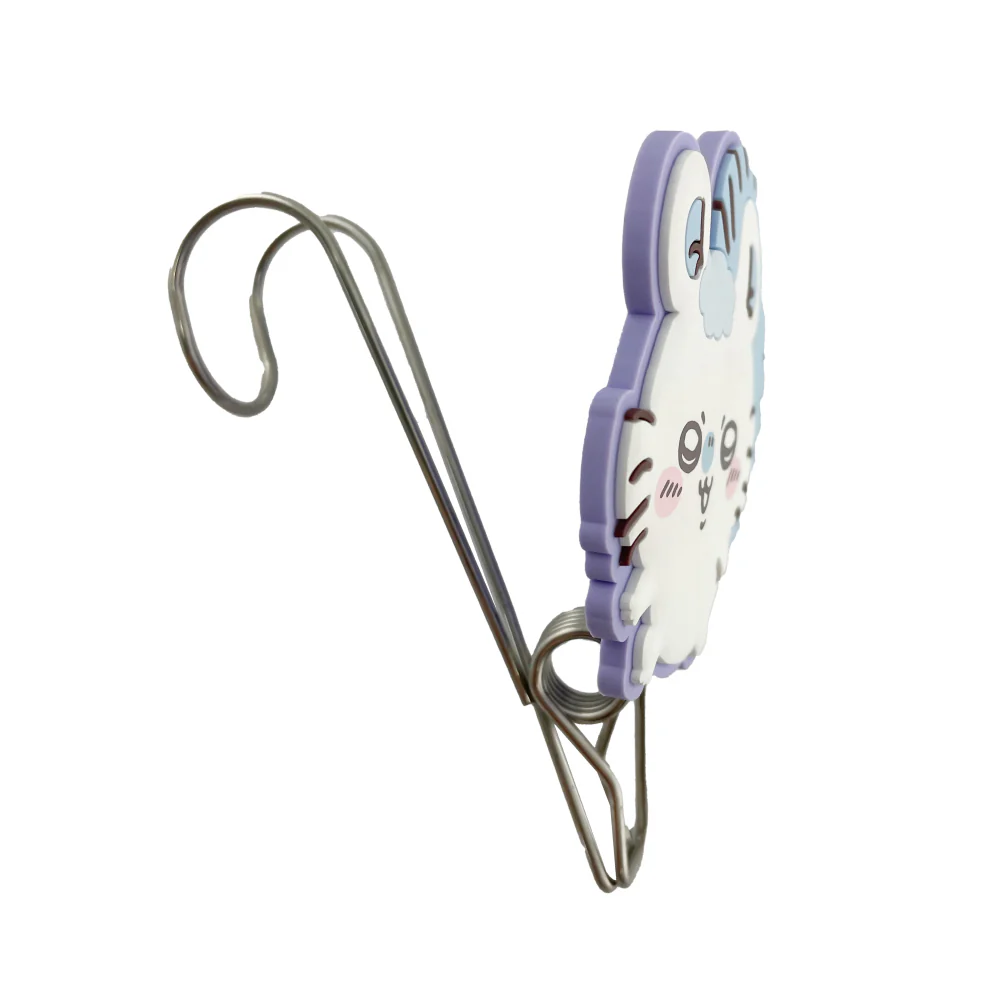 Chiikawa 吉伊卡哇|可爱角色晾衣夹/晒衣夹/一对|约H90 x W61mm