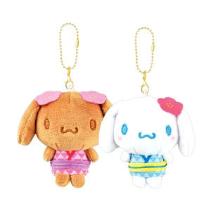 Nico Nui|Sanrio Characters Nico Plushie Keychain三丽鸥好朋友磁吸毛绒玩偶挂件/包挂/1对|约W150 x H120 x D60mm
