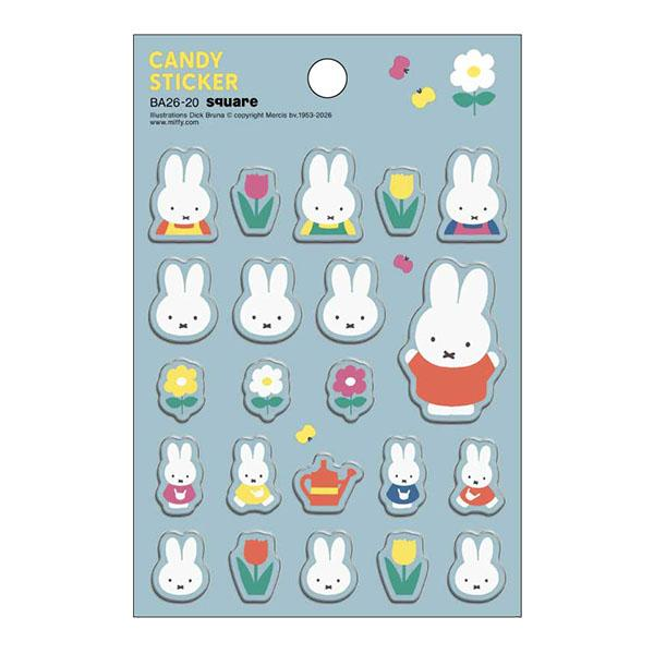 Miffy|2026 AUTUMN Dick Bruna / Candy Stickers|W80 x H98mm approx.