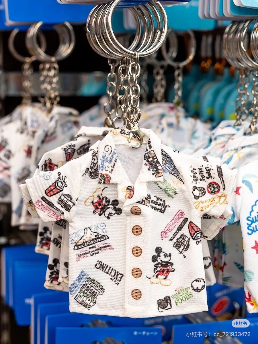 Disney SH|Mickey米奇涂鸦衬衫钥匙扣/挂件