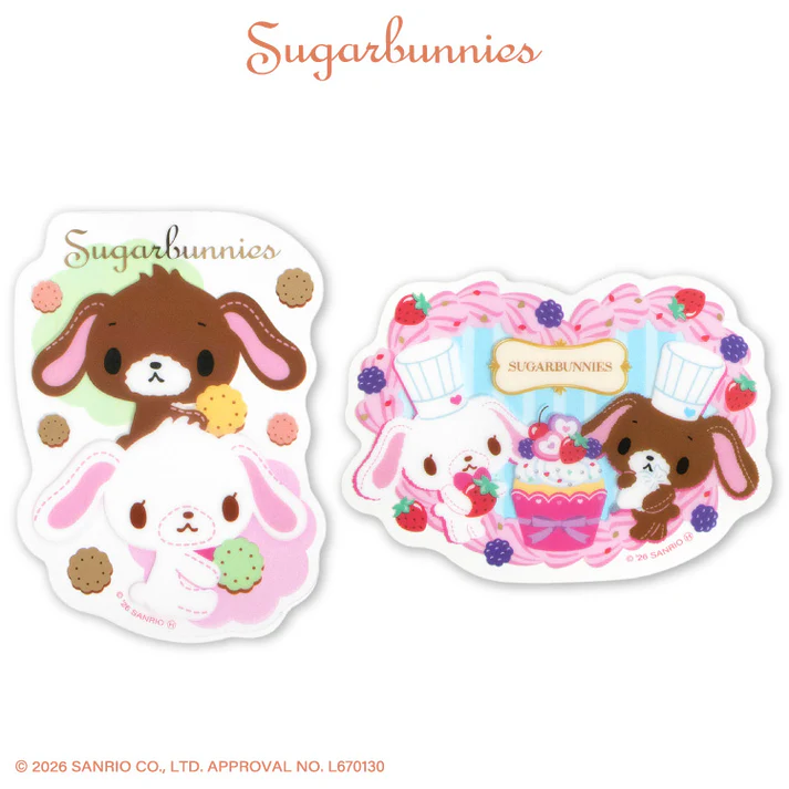 Sanrio|Sugarbunnies Clear Sticker|1 piece