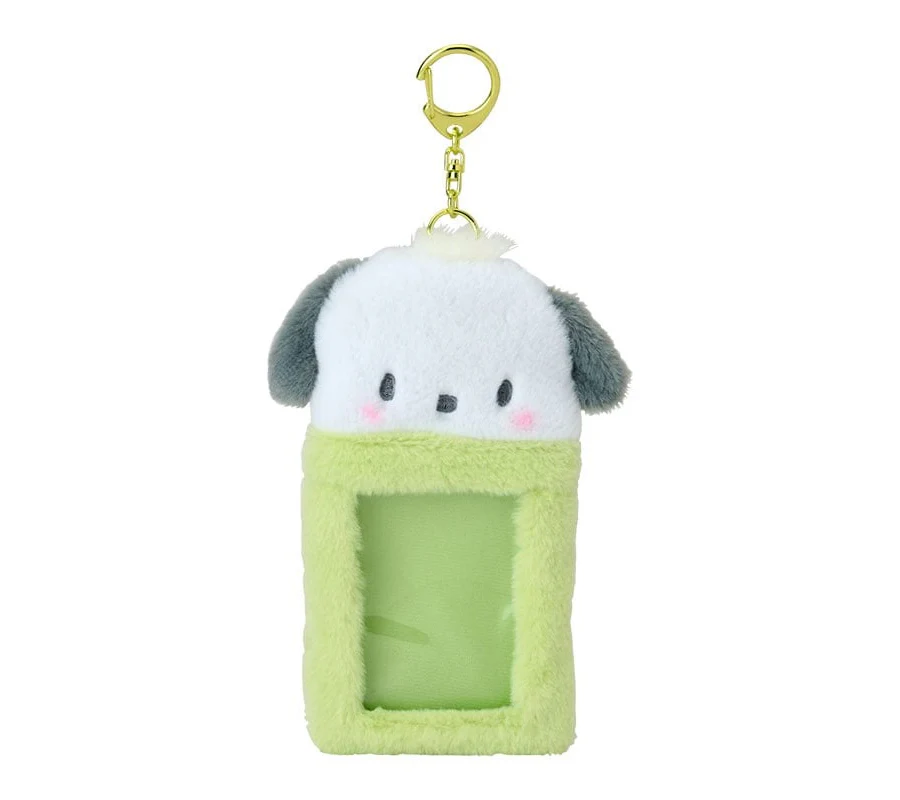 Sanrio|ENJOY IDOL SERIES Fluffy Photocard Holder Keyring|3.4 x 9.3 x 17.2cm approx.