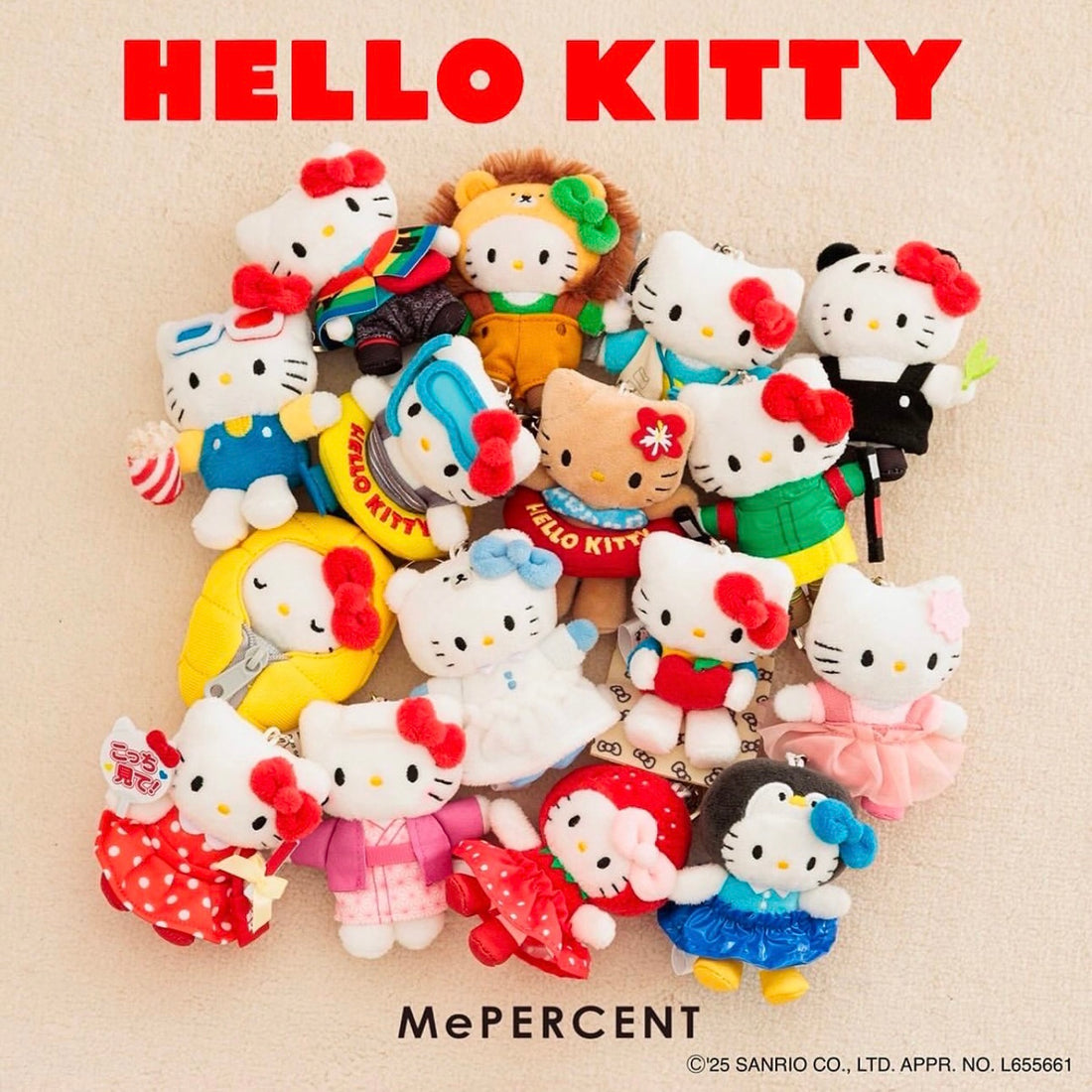 Sanrio|.st lowrys farm me% Mascot Holder /Plush Keychain