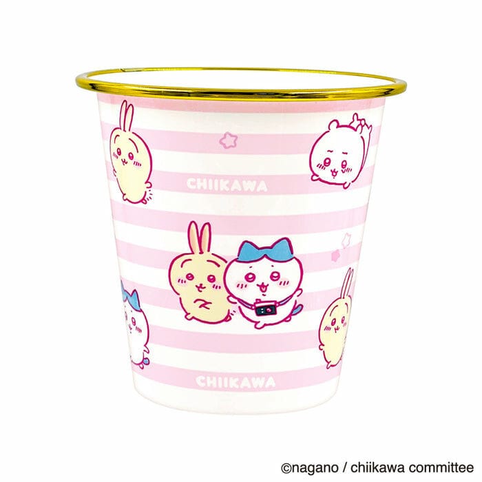 Chiikawa 吉伊卡哇|小型桌面垃圾桶/收纳桶|约直径130xH135mm