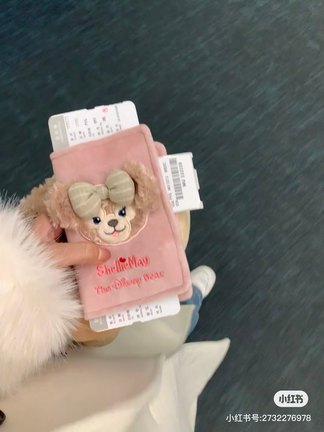 Disney SH|linabell贝儿护照夹/护照包/收纳夹/也可以改造成活页本