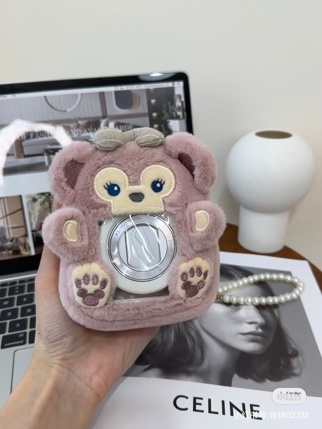 Disney SH|可爱毛绒痛包挂件/零钱包挂件/容量很可