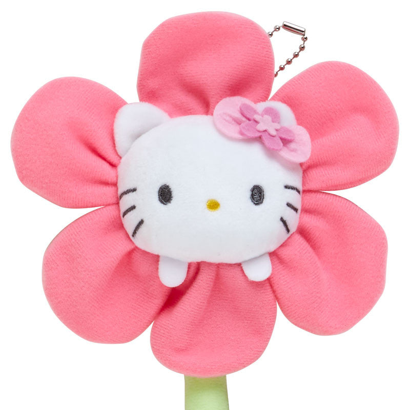 Sanrio三丽鸥|好大一只的超可爱/可弯曲缠绕佩戴/角色花花/花朵/花卉绒布挂件/太阳花/应援挂件|约14 x 3.8 x 38 cm