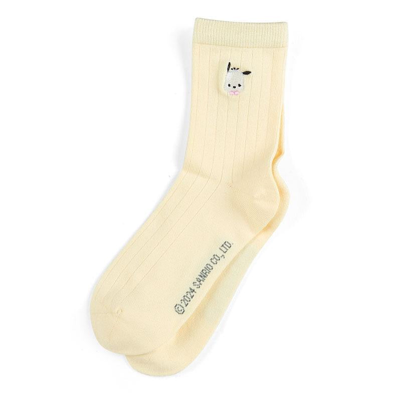 Sanrio|Embroidery Socks|22-24cm approx.