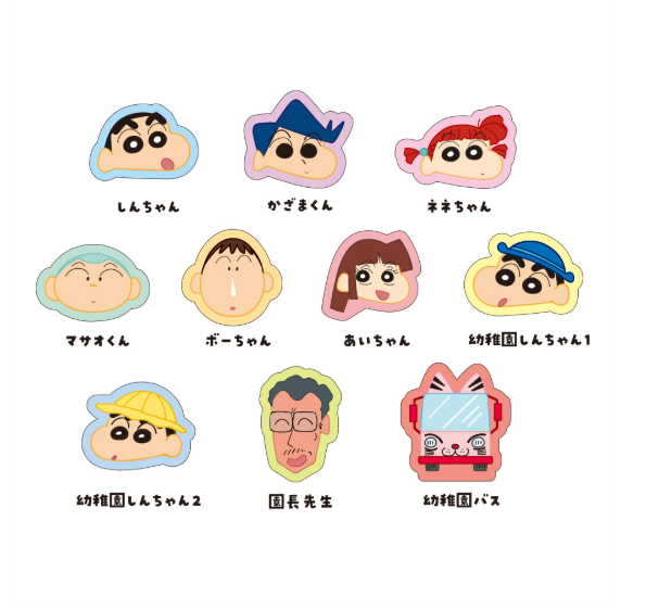 Crayon shin-chan|Flake Sticker|40 sheets