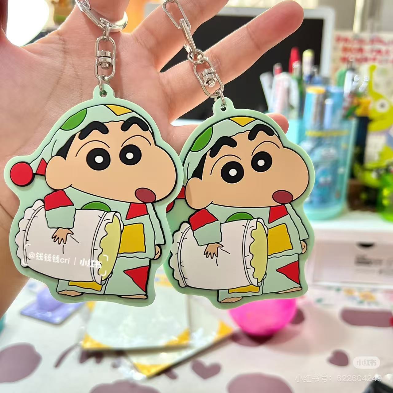 Crayon shin-chan| Rubber Keychain|130mm x 95mm approx.
