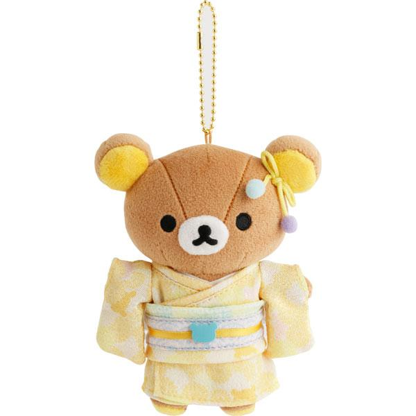 Rilakkuma|Kimono Mascot Holder /Plush Keychain|125 x 100 x 60 mm Approx.