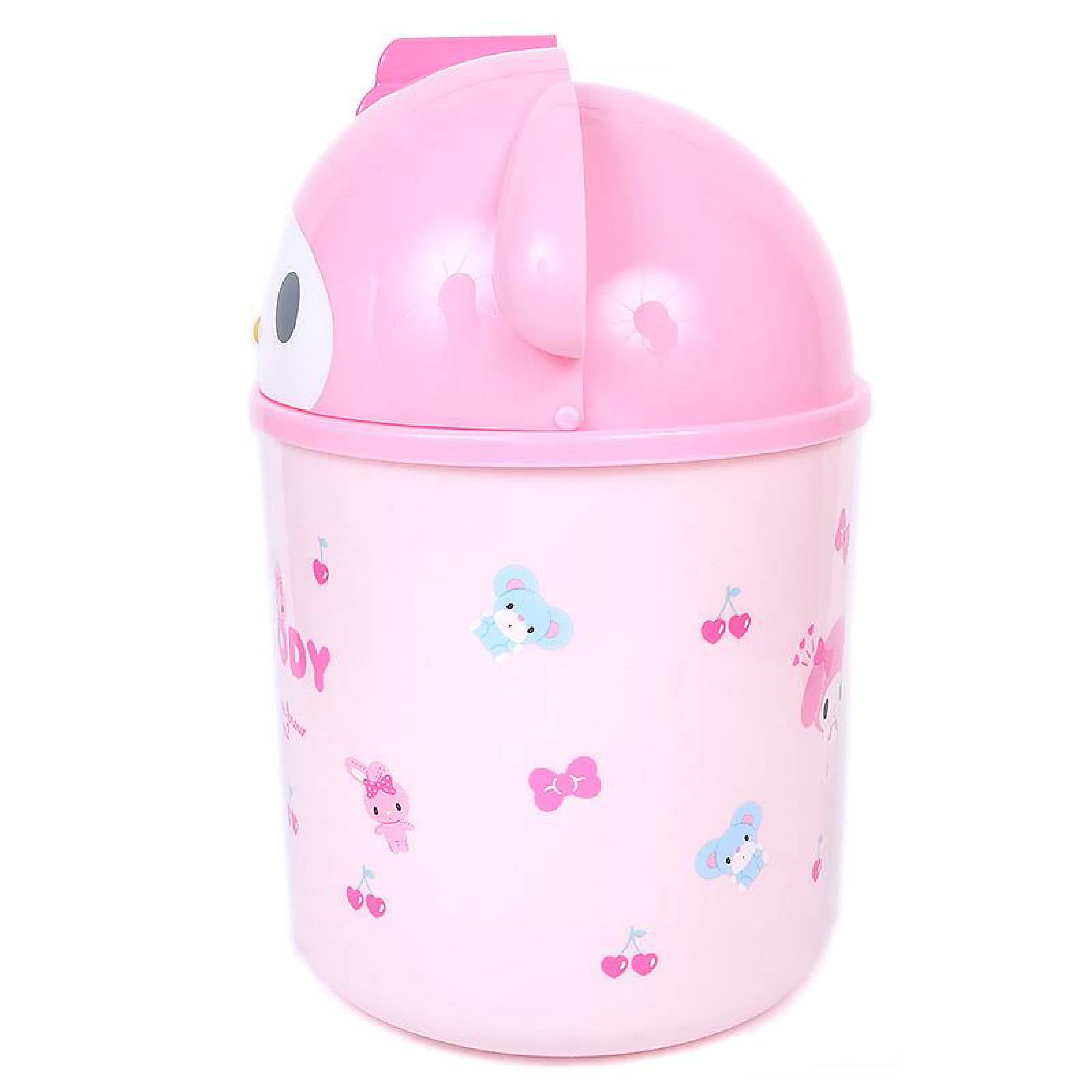 Sanrio|角色大脸收纳筒/桌面大型垃圾桶|约23×22.5×37.5cm