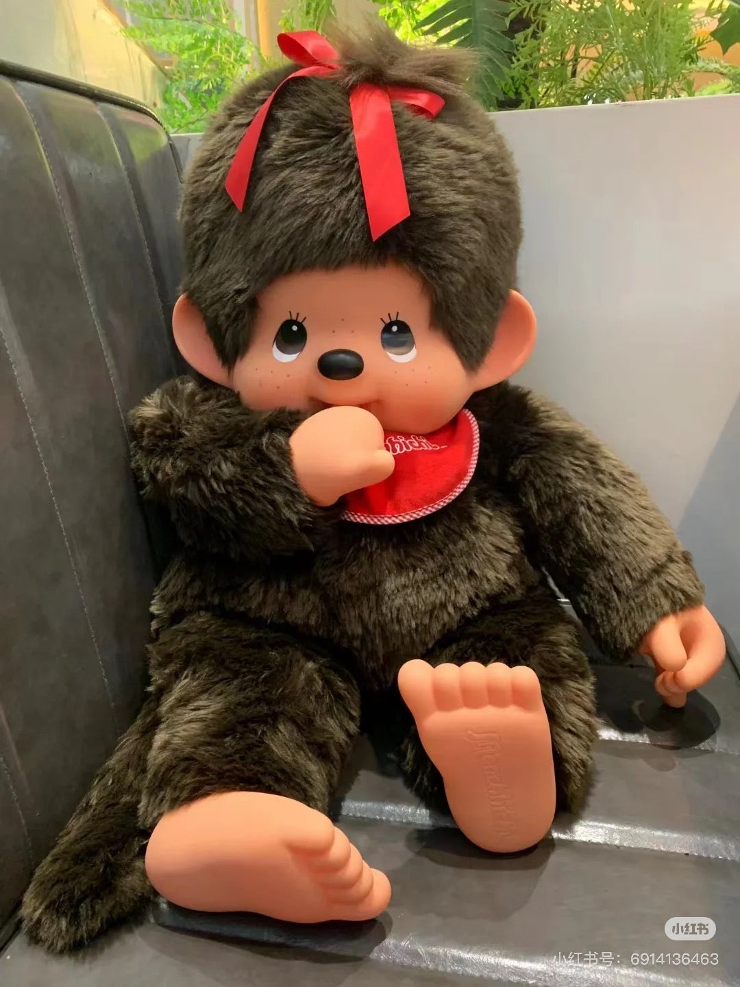 Monchhichi| Premium Standard Plush Dolls/Plush Toy|2L/H80 x W55 x D23cm approx.