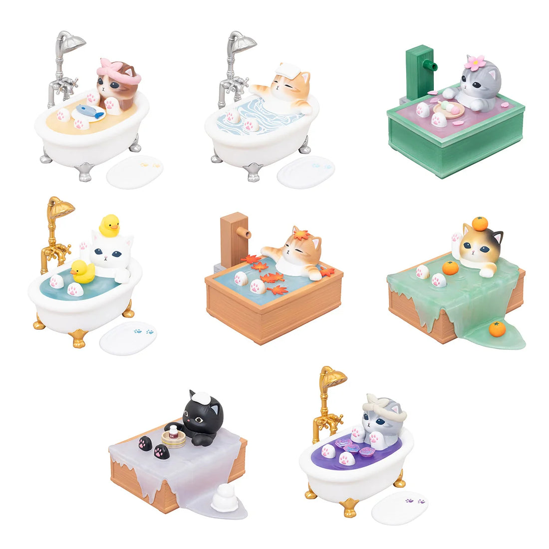 Mofusand|GPSBOX Nice Bath Meow Figure Collection mystery bag/blind box/All 8 types|1pc