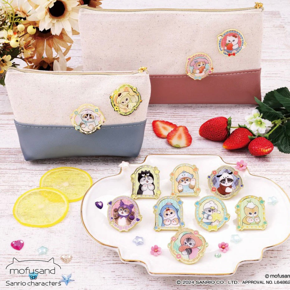 Mofusand|Sanrio Characters Pins Collection 2 blindbox/blindbag/All 12 types|1pcs