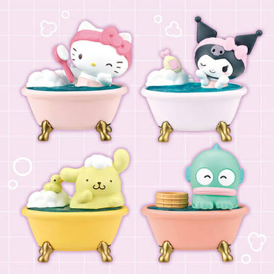 Bandai|sanrio限定泡澡小浴缸泡澡球盲袋|1颗