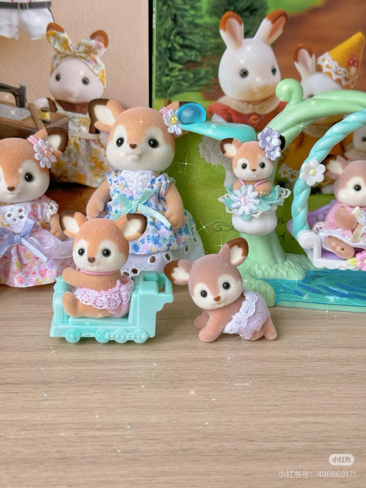 SylvanianFamilies|BABY Deer Twins 5800