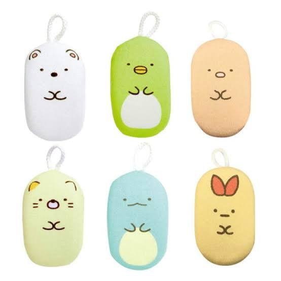 Sumikko gurashi角落生物|可爱洗澡用厚海绵/泡泡棉