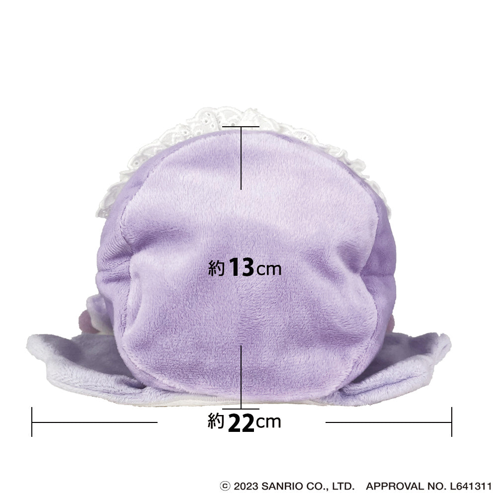 Sanrio|Cupid baby Die-cut Drawstring Pouch|W264×H188×D100mm approx.