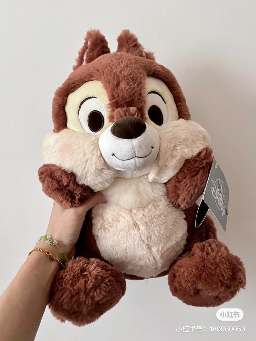 Disney SH|超好摸托腮奇奇毛绒公仔/玩偶