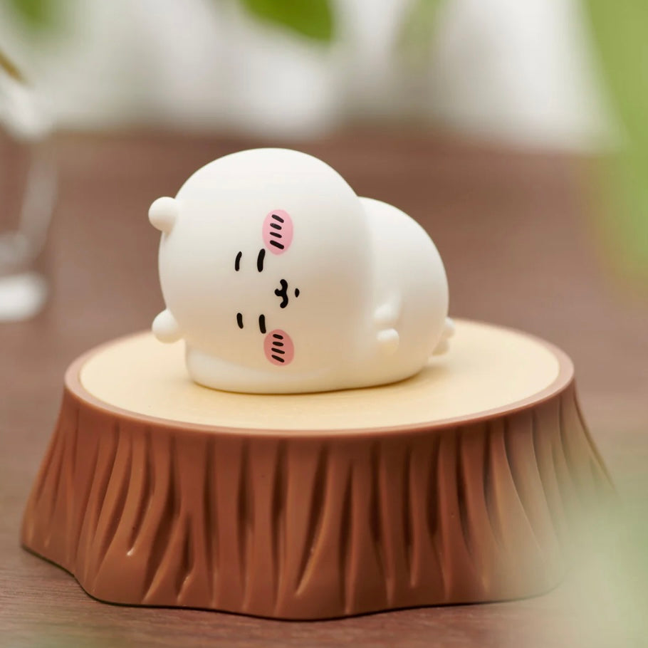 Chiikawa 吉伊卡哇|吉伊无线充电器型桌面灯/小夜灯/床头灯/光线柔和|充电器约縦105×横105×高さ30 mm