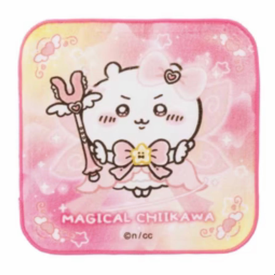 Chiikawa 吉伊卡哇|超魔法少女/小魔仙系列手帕|約H200×W200mm