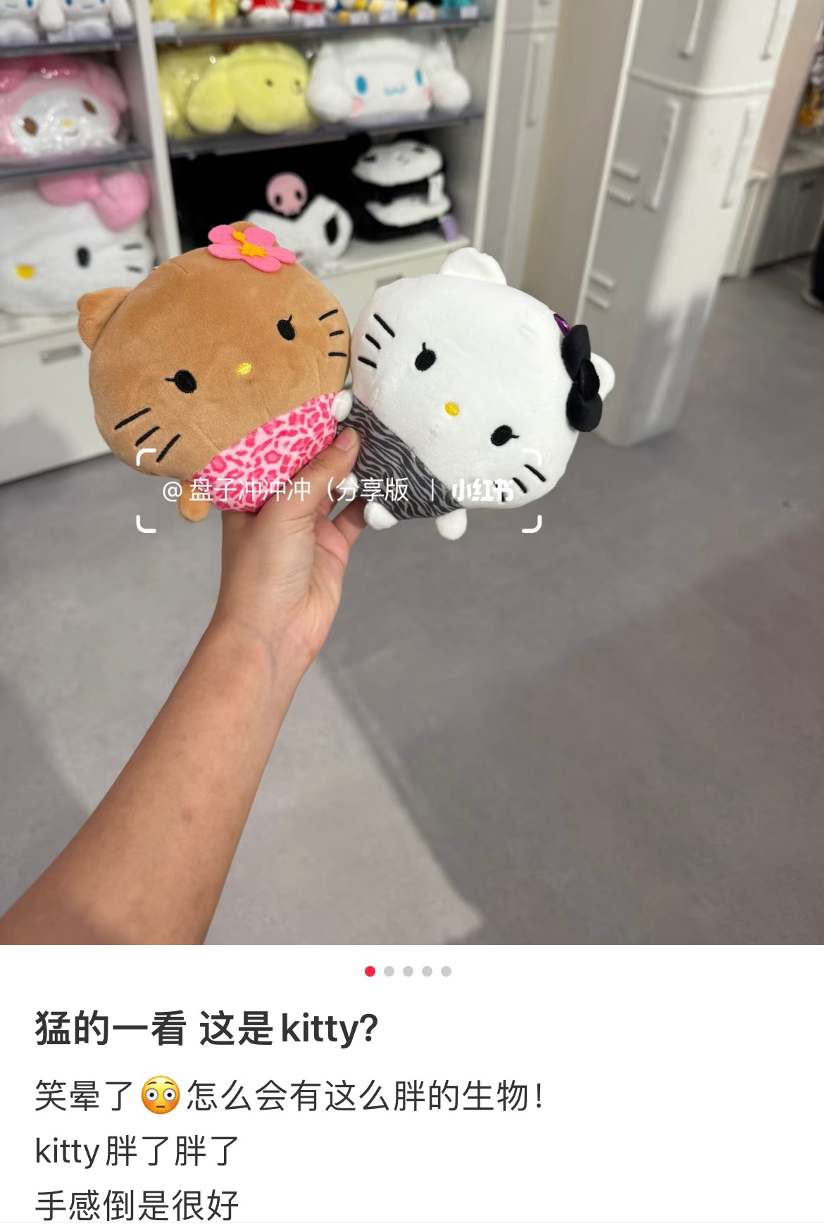 Hello Kitty|Character Plush Pouch|H140 x W120 x D90mm approx.