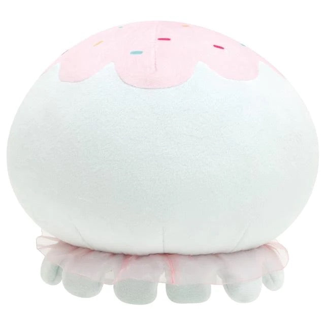 Jinbesan鲸鱼|可爱笑脸大嘴mochi鲸鱼玩偶/公仔|约H150×W200×D155mm