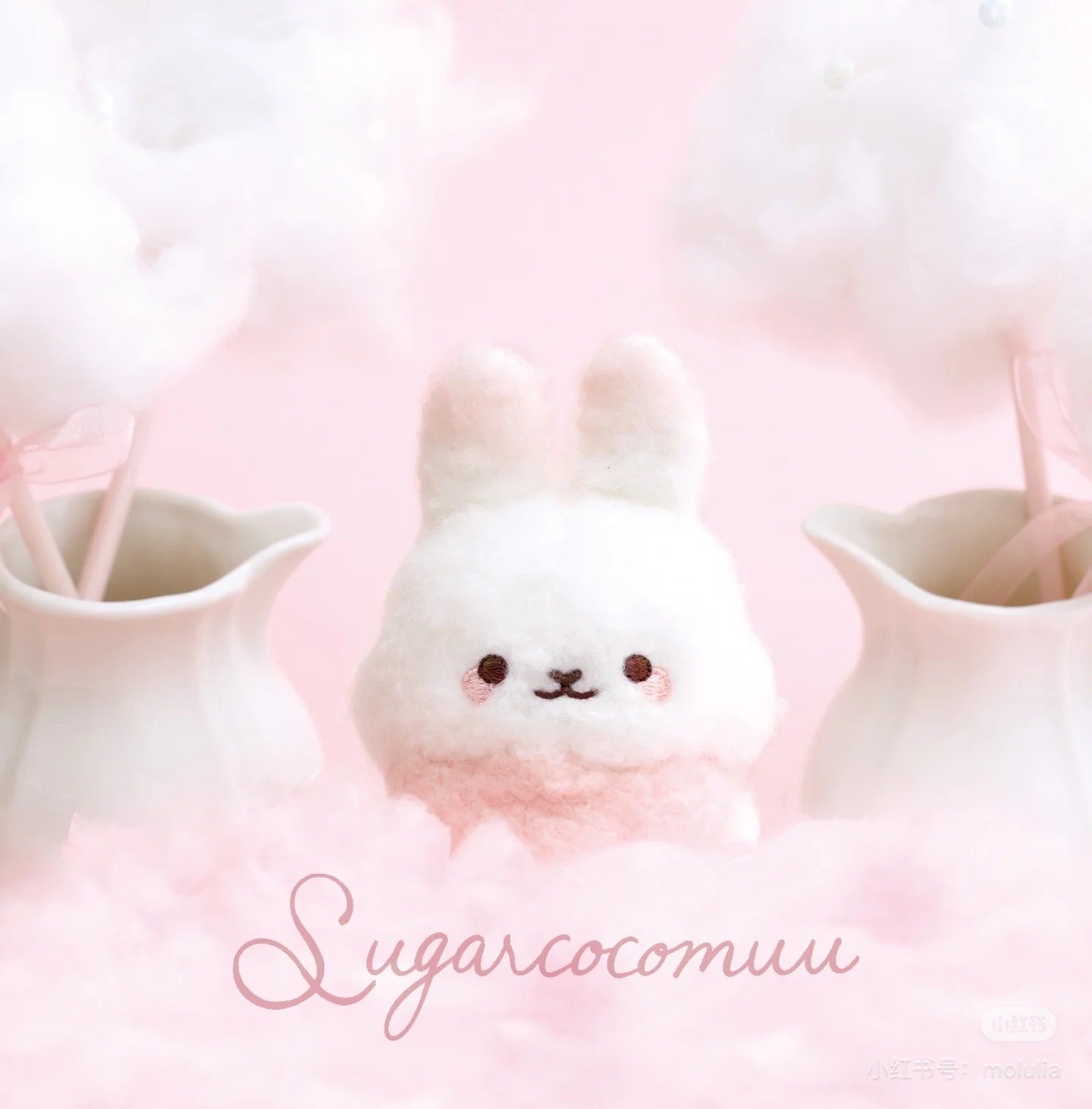 SANX|Sugarcocomuu棉花糖兔兔系列/全6种|1枚入