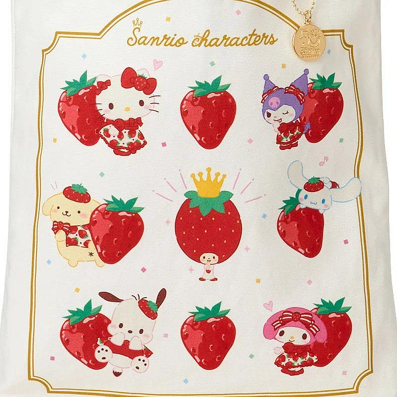 Sanrio|Ichigo Shimbun 50th Anniversary Bag | 32.0×5.0×37.0cm approx.