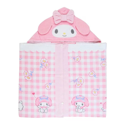 Sanrio|Hooded Towel|120×1×50cm approx.