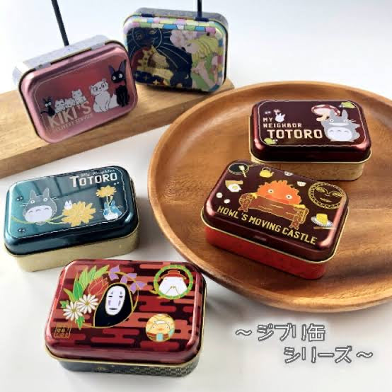 My neighbor totoro|吉卜力宫崎骏收纳铁盒/小物收纳|约5.5×8×3cm