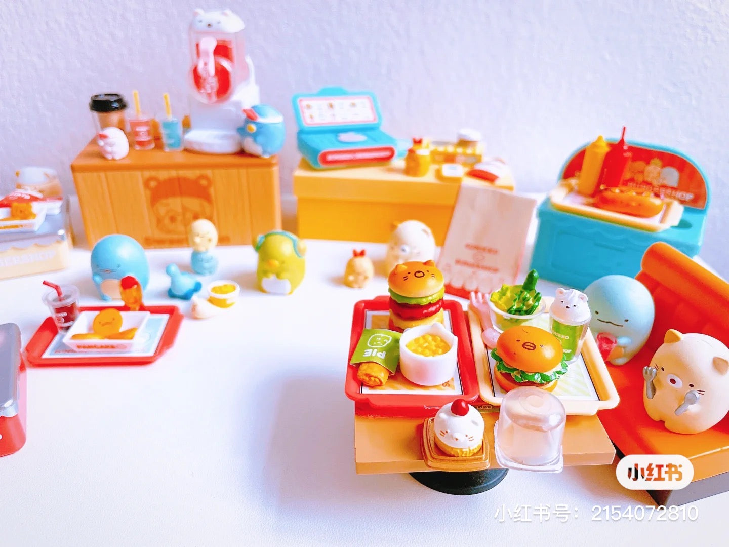 Sumikko gurashi角落生物|rement 汉堡店系列/食玩盲盒 /全8种|1盒