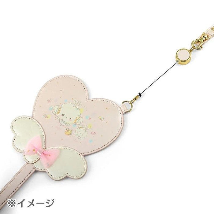 Sanrio|Pass Case- Cogimyun/ Angel Play Party天使小麦云生日系列可伸缩爱心魔法棒便携卡套|约13×0.5×20cm