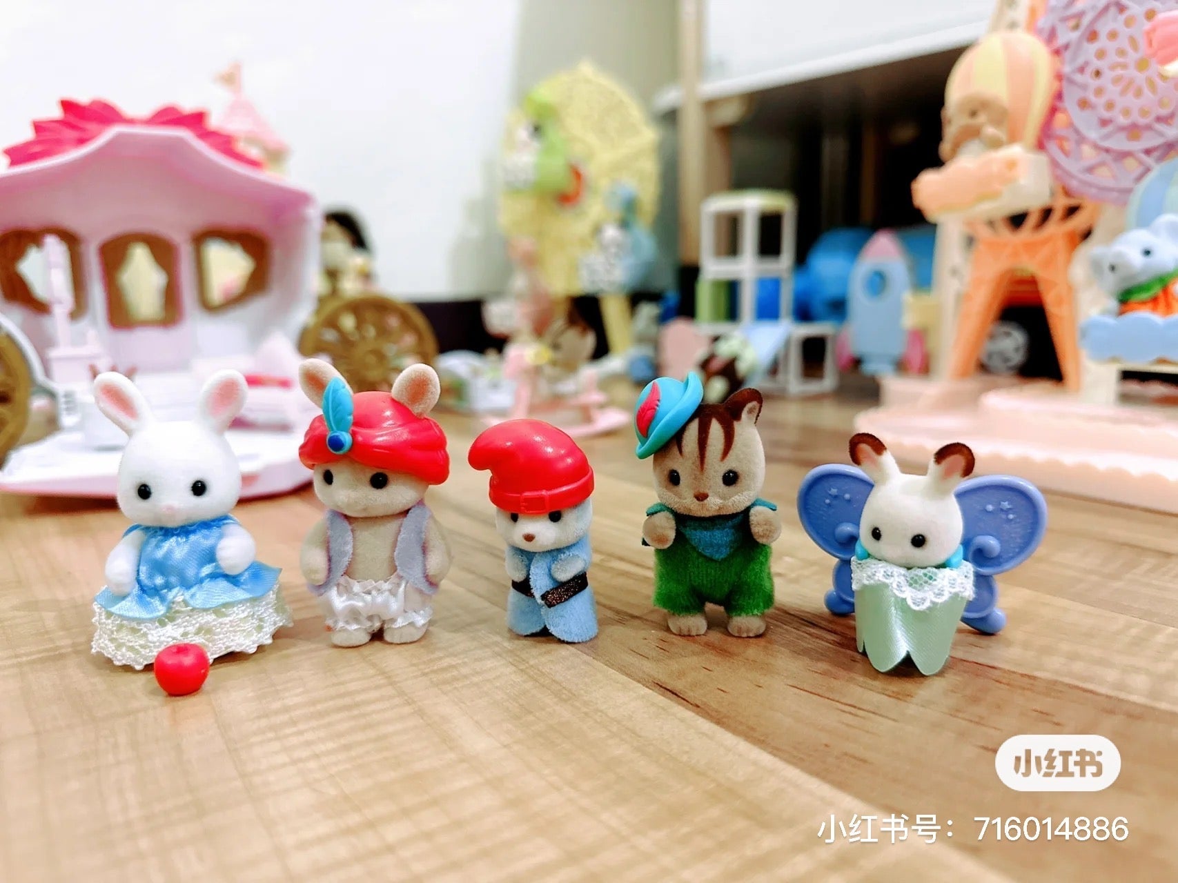 SylvanianFamilies森贝儿家族|baby fairytale 童话会站宝摆件盲袋/盲盒/全8种|1枚入