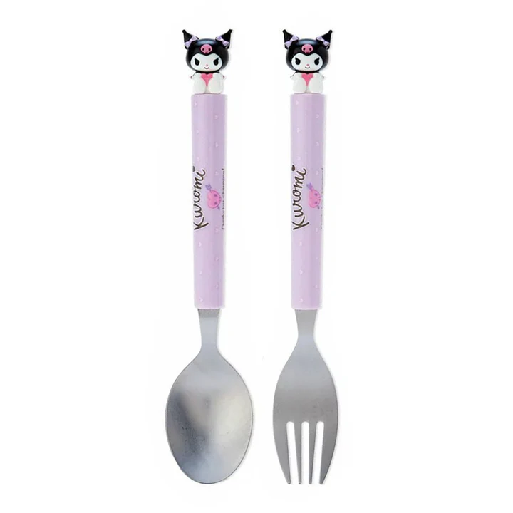 Sanrio|New Life Mascot Fork&Spoon|3.5×1.5×17.5cm approx.
