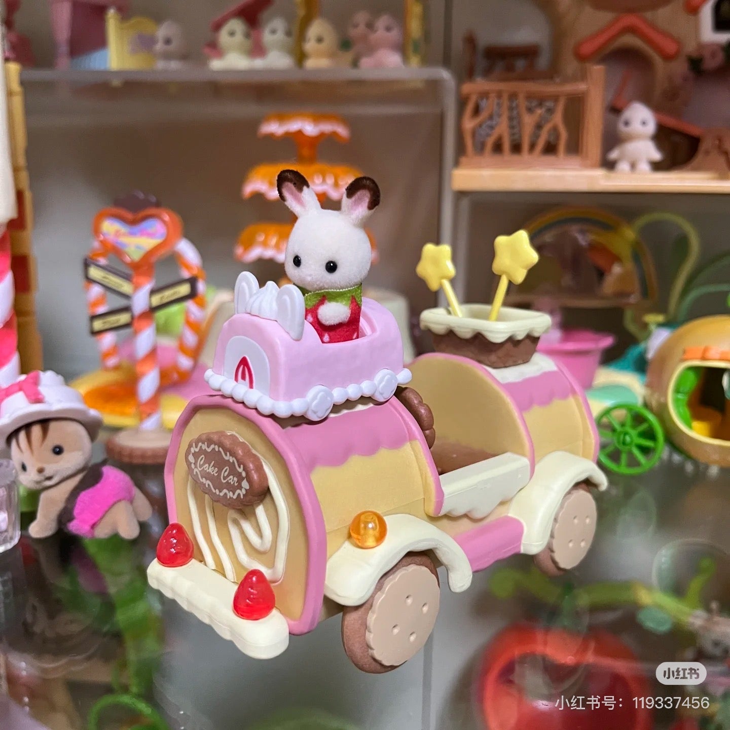 SylvanianFamilies|Fairytale Land Series CAKE CAR Set