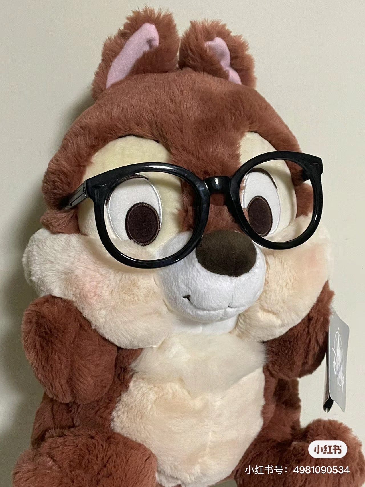 Disney SH|超好摸托腮奇奇毛绒公仔/玩偶