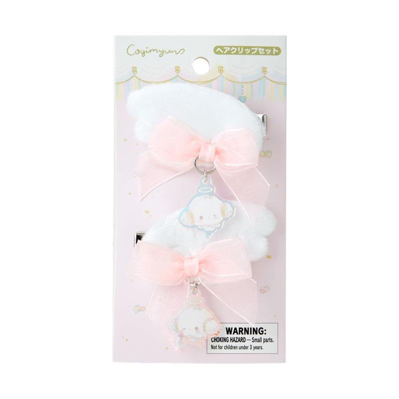Sanrio|Hair Clip Set - Cogimyun/ Angel Play Party小麦云粉精灵天使系列软绵绵发夹/小麦云吊饰|约 W7×D1×H6cm