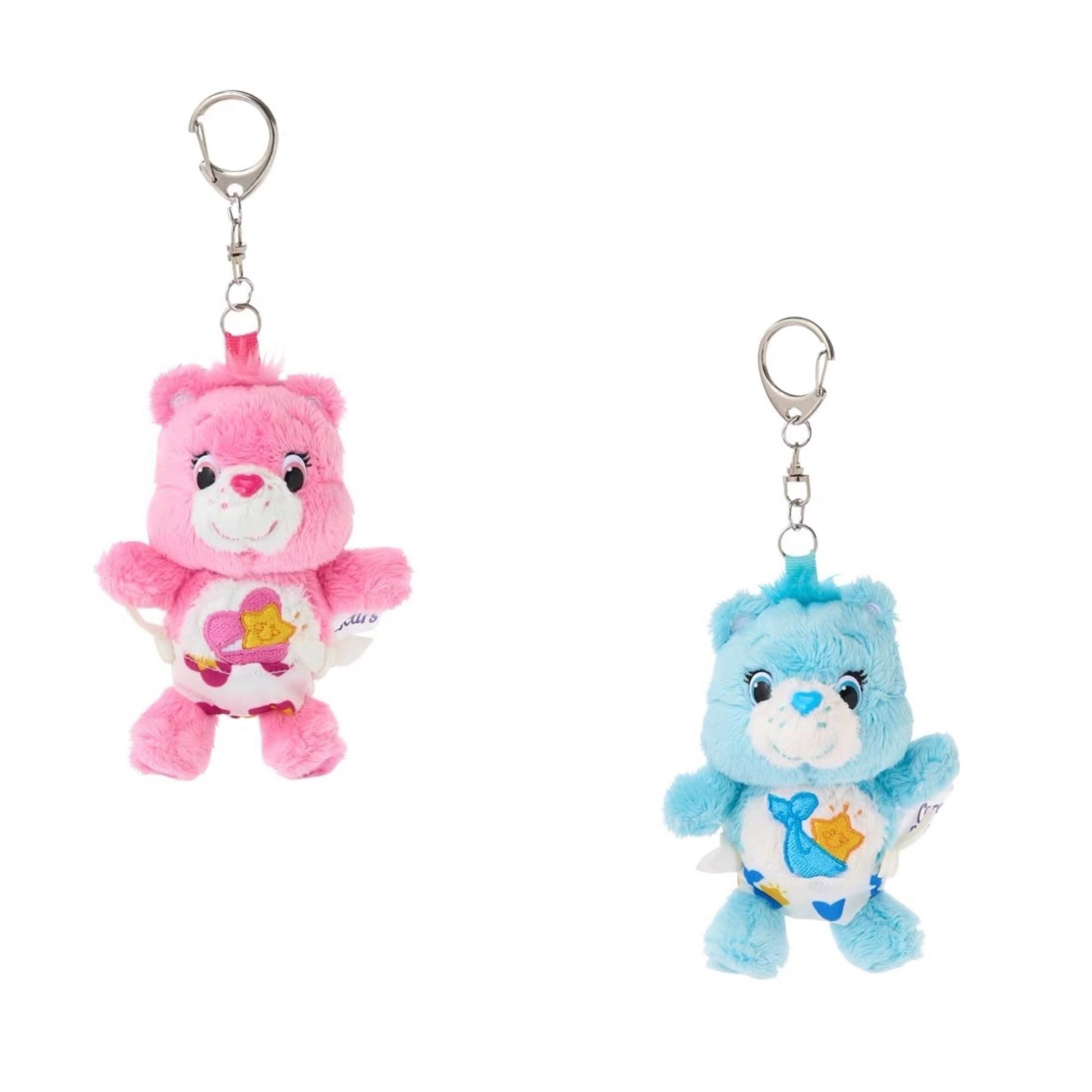 Care Bears| Baby Hugs Bear Mascot Holder /Plush Keychain|11×8.5×6cm approx.