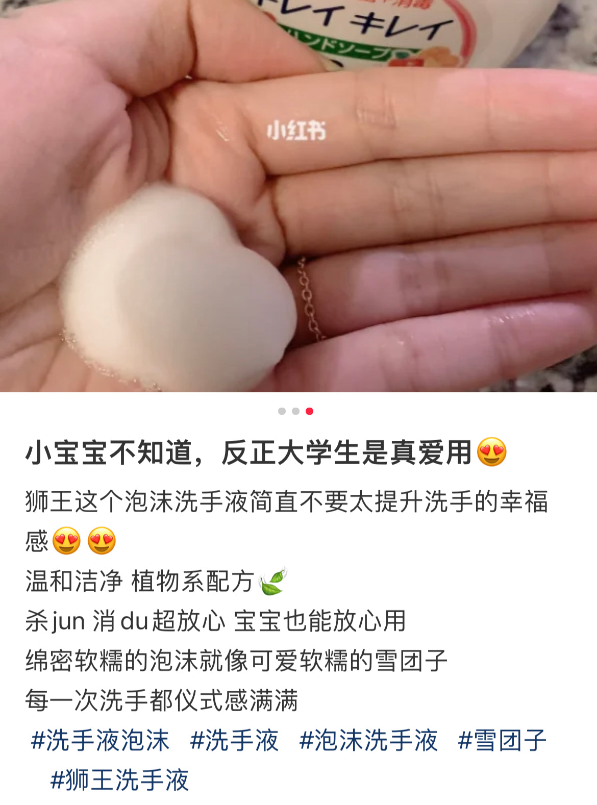 Lion狮王|Antibacterial Cleansing Hand Soap淡香味抗菌泡沫洗手液补充装/杀菌消毒|800ml