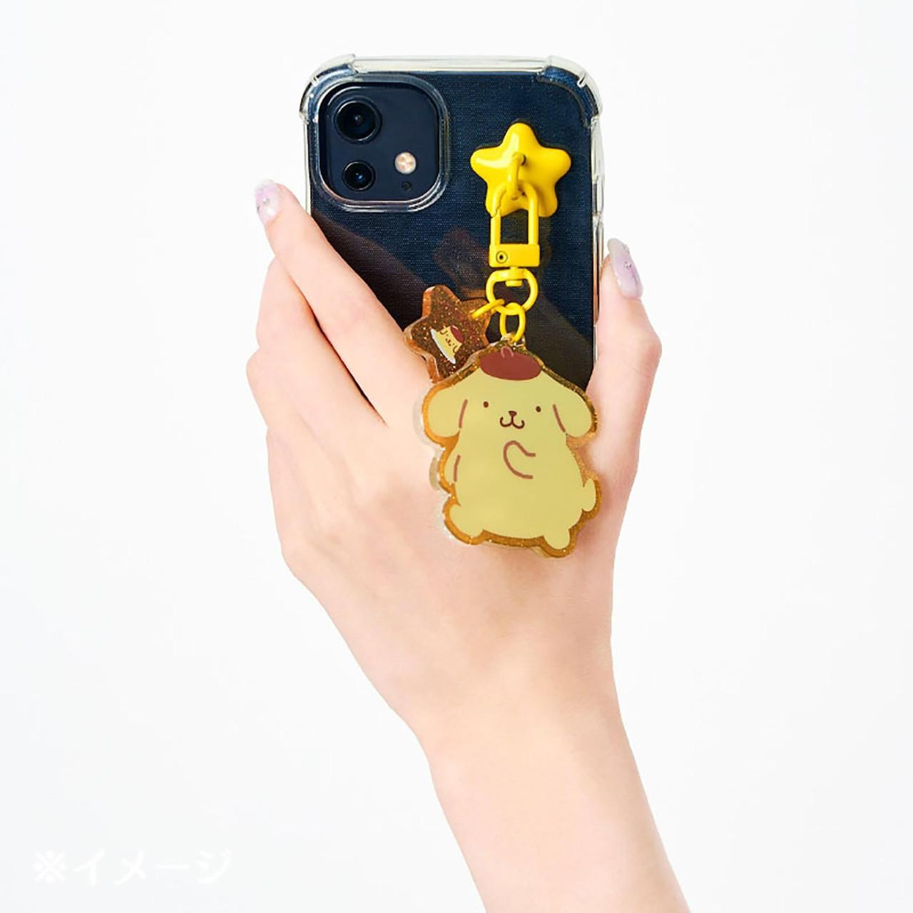 Sanrio|Keyring Hanger with Mascot|4×0.5×4.7cm approx.