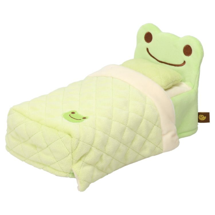 Pickles Frog|Cushion Plush Tissue Box Cover|H14 x W14 x D25cm approx.