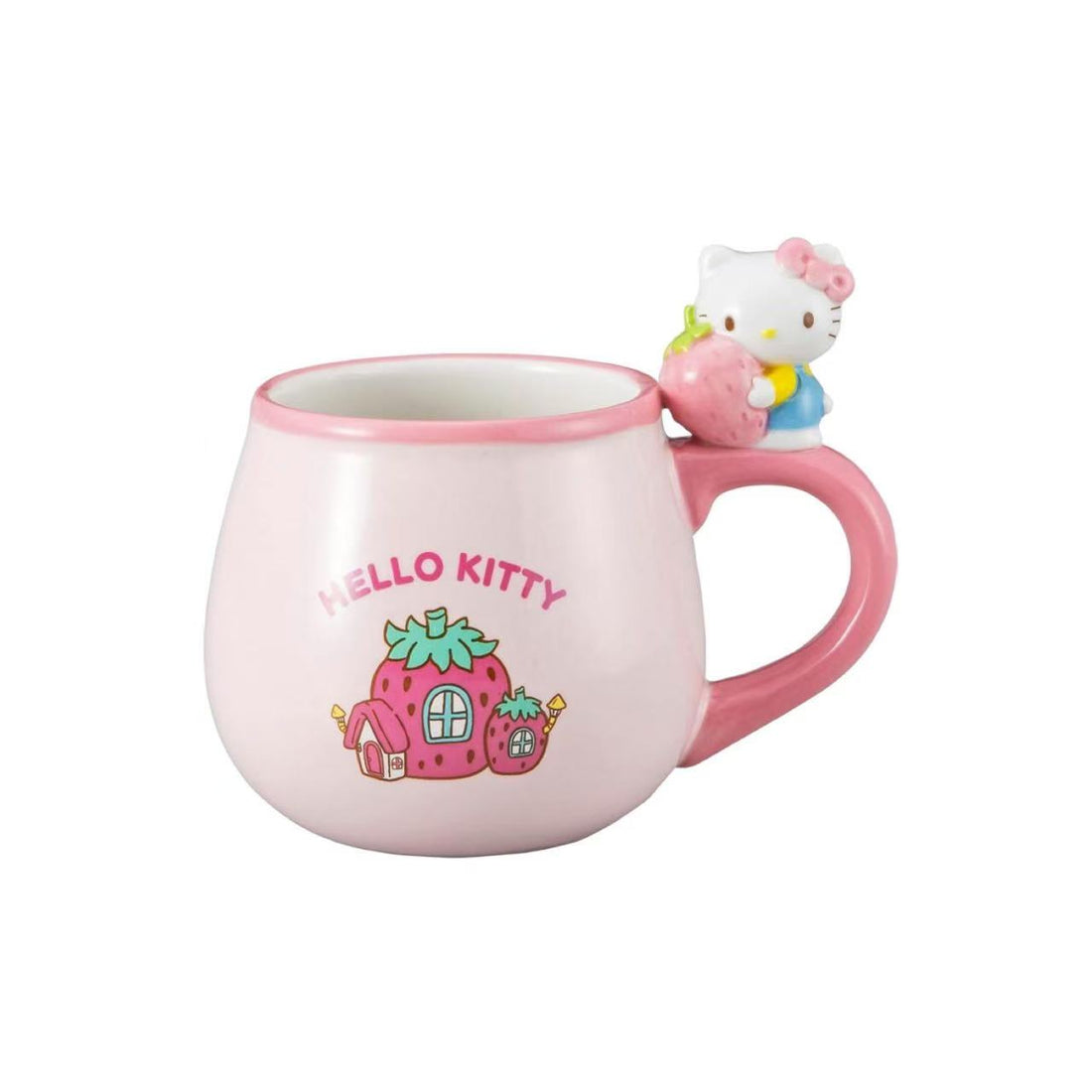 Sanrio| Hello Kitty Strawberry House Figurine Mug|270ml